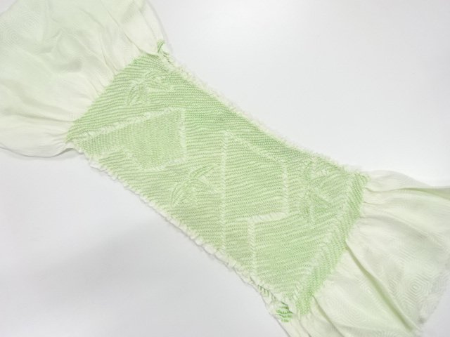 JAPANESE KIMONO / OBIAGE / SILK / SHIBORI